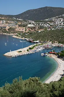 Paddling Prints: Kalkan Marina, Kalkan, Antalya, Turkey