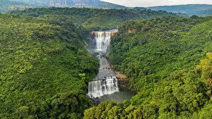 Flowing Water Gallery: Kambadaga waterfalls, Fouta Djallon, Guinea Conakry, West Africa, Africa