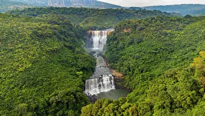 Flowing Water Gallery: Kambadaga waterfalls, Fouta Djallon, Guinea Conakry, West Africa, Africa