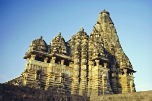 Khajuraho Prints: The Kandariya Mahadev Temple in the Western Group of