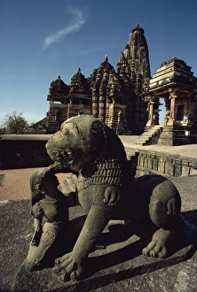 Khajuraho Prints: Kandariya Temple, Devi Jagadamba, Khajuraho, UNESCO World Heritage Site