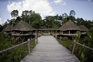 Images Dated 7th September 2009: Kapawi Ecolodge, Amazon, Ecuador, South America