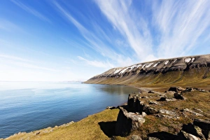 Kapp Lee Prints: Kapp Lee, Spitsbergen, Svalbard, Arctic, Norway, Europe