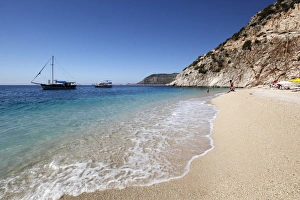 Kaputas beach, near Kalkan, Lycia, Antalya Province, Mediterranean Coast, Southwest Turkey