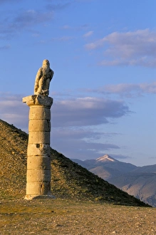 Nemrut Dag Prints: Karakus tumulus built by Antiochos Kommagena