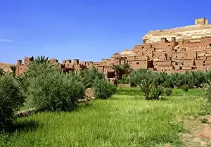 Images Dated 26th March 2010: Kasbah, Ait-Benhaddou, UNESCO World Heritage Site, Morocco, North Africa, Africa