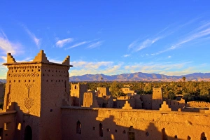 Kasbah Amerhidil, Skoura, Ouarzazate Region, Morocco, North Africa, Africa