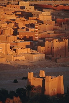 Dades Prints: Kasbah and town of Imiter