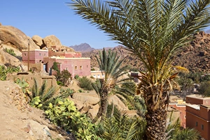 Anti Atlas Prints: Kasbahs, Tafraoute, Anti Atlas, Morocco, North Africa, Africa