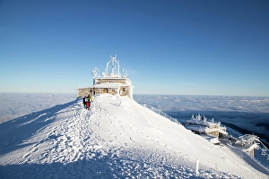 Cabins Prints: Kasprowy Wierch and the surrounding area in winter, Tatra mountains, Poland
