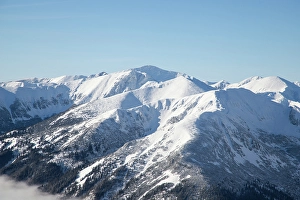Skiing Prints: Kasprowy Wierch and the surrounding area in winter, Tatra mountains, Poland