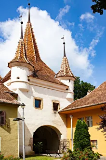 Brasov Prints: Katalin Gate (Ecaterina Gate), Brasov, Transylvania, Romania, Europe