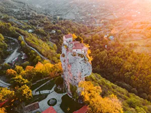 Katskhi Pillar in Katskhi, Imereti, Georgia (Sakartvelo), Central Asia, Asia