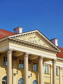 Warsaw Prints: Kazimierz Palace, University of Warsaw, Warsaw, Masovian Voivodeship, Poland, Europe