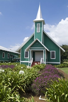 Big Island Prints: Ke Ola Mau Loa church