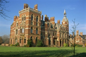 Nottinghamshire Prints: Kelham Hall, built 1676, rebuilt after fire in 1857, Newark, Nottinghamshire