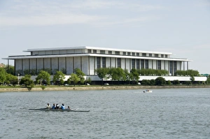 Washington D C Prints: Kennedy Memorial, Washington D