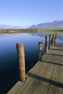 Keswick Landing Stage, Derwentwater (Derwent Water), Lake District National Park