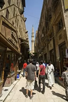 Images Dated 12th July 2008: Khan El Khalili Bazaar, Cairo, Egypt, North Africa, Africa