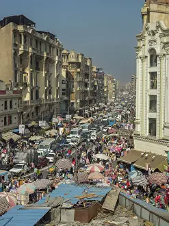 Vendor Prints: The Khan el Khalili bazaar, a maze of streets with thousands of vendors selling their wares