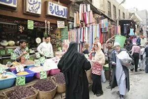 Toiling Collection: Khan El Khalili market, Cairo, Egypt, North Africa, Africa