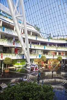 Khan Shatyr shopping and entertainment center, Astana, Kazakhstan, Central Asia, Asia