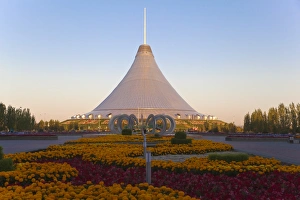 Astana Prints: Khan Shatyr shopping and entertainment center, Astana, Kazakhstan, Central Asia, Asia