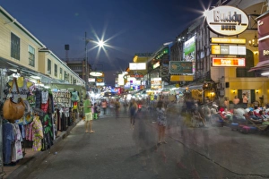 Thai Culture Prints: Khao San Road, Bangkok, Thailand, Southeast Asia, Asia