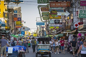 Khao San Road, Bangkok, Thailand, Southeast Asia, Asia