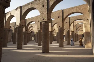 Images Dated 9th January 2000: The Khatmiyah mosque at the base of Taka Mountain