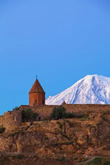 Central Asia Prints: Khor Virap Armenian Apostolic Church monastery