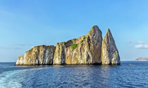 Boat Trip Prints: Kicker Rock, a volcanic formation near the island of San Cristobal
