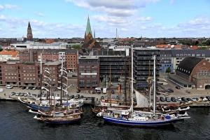 Masts Prints: Kiel, Baltic Sea, Schleswig-Holstein, Germany, Europe