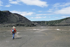 Walkers Prints: Kilaueau Iki Crater hike