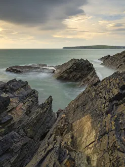 County Clare Prints: Kilbaha Bay, County Clare, Munster, Republic of Ireland, Europe