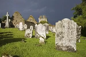 Images Dated 31st July 2006: Kilcash church and burial ground
