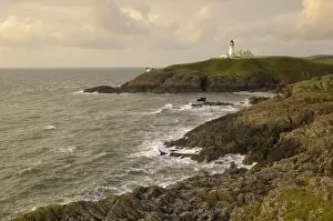 Killantringall lighthouse, near Portpatrick, Rhins of Galloway, Dumfries and Galloway, Scotland, United Kingdom, Europe