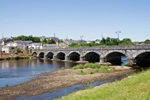 Bridges Prints: Killorglin, Ring of Kerry, County Kerry, Munster, Republic of Ireland, Europe