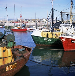 Leinster Prints: Kilmore Quay, near Rosslare, County Wexford, Leinster, Eire (Republic of Ireland), Europe