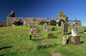 Cemeteries Prints: Kilmuir graveyard