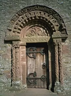 Herefordshire Collection: Kilpeck church, Herefordshire, England, United Kingdom, Europe