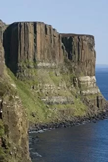 Kilt rock, Skye, Inner Hebrides, Scotland, United Kingdom, Europe