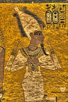 Creativity Prints: King Tut in the form of Osiris, Tomb of Tutankhamun, KV62, Valley of the Kings