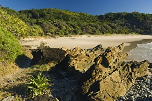 Byron Bay Prints: Kings Beach, Broken Head National Reserve, Byron Bay, New South Wales, Australia, Pacific