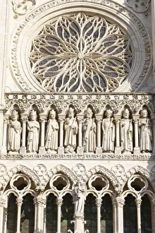 Images Dated 5th September 2009: Kings Gallery, Amiens cathedral, UNESCO World Heritage Site, Somme, France, Europe
