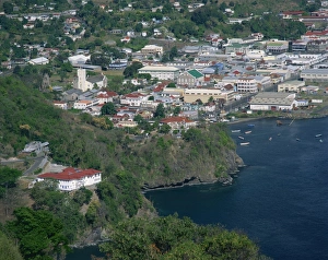 Windward Islands Prints: Kingstown, St
