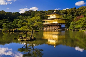 Kinkaku-ji (Temple of the Golden Pavilion), Kyoto, Japan, Asia