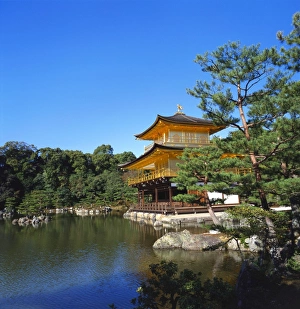 Images Dated 15th June 2007: Kinkakuji Temple, Kansai, Kyoto, Japan