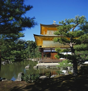 Kansai Prints: Kinkakuji Temple, Kansai, Kyoto, Japan