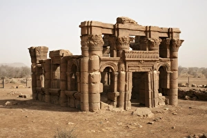 Sudan Prints: The Kiosk, at the Meroitic temples of Naqa